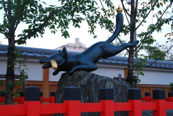 Kitsune del templo Fushimi Inari