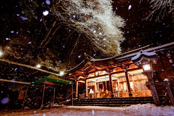貴船神社の雪景色. Foto de tatsuki.k
