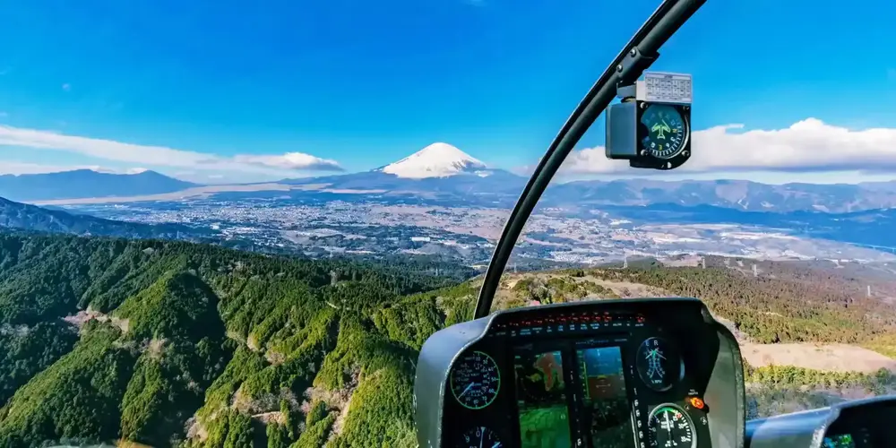 Helicóptero Fuji y Hakone